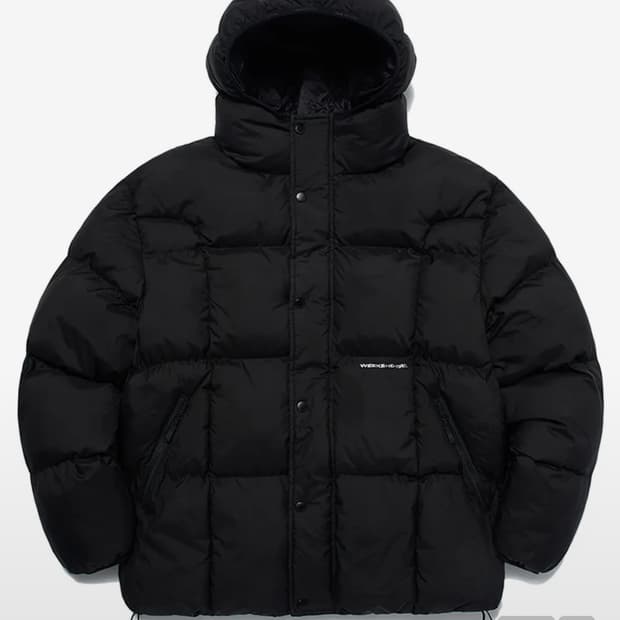위캔더스 후드 패딩 m