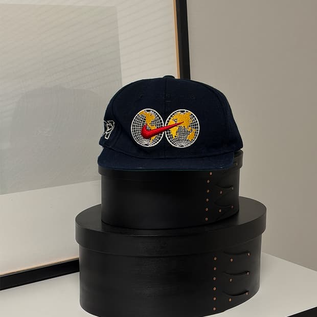 90s 나이키 스우시 스냅 캡 모자