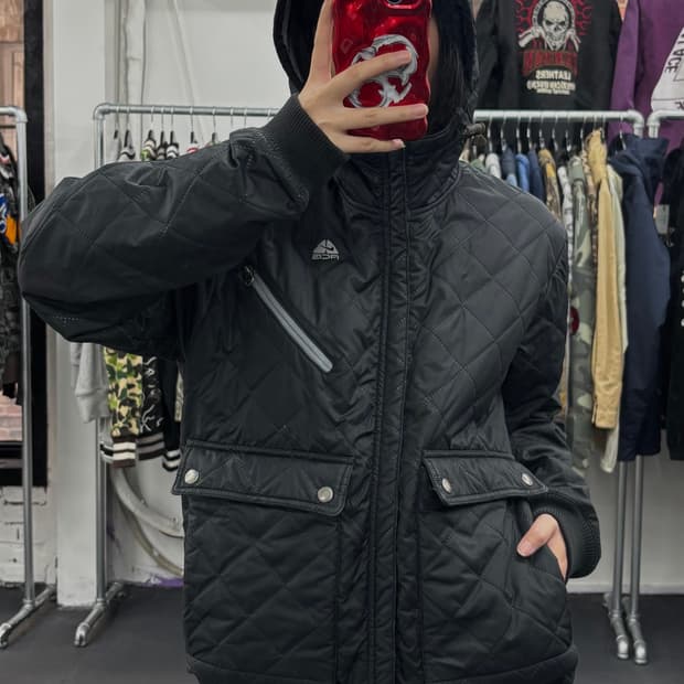 나이키 ACG 누빔 후드 자켓