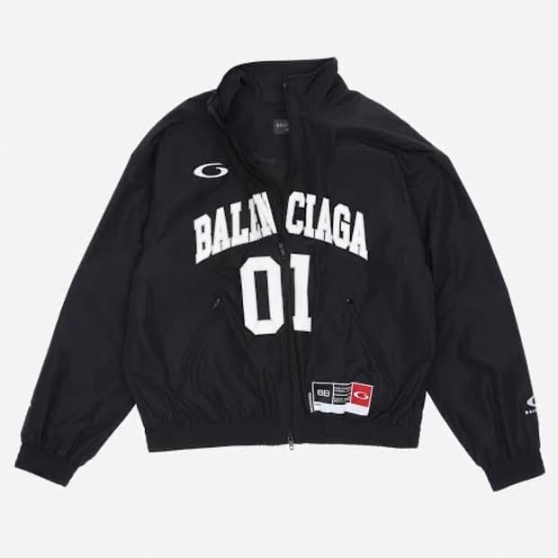 발렌시아가 바스켓볼 트랙 자켓 오버핏 xs 국문택 (황금사이즈) 백화점판