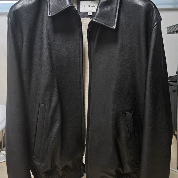 아트이프액츠 레더자켓 m