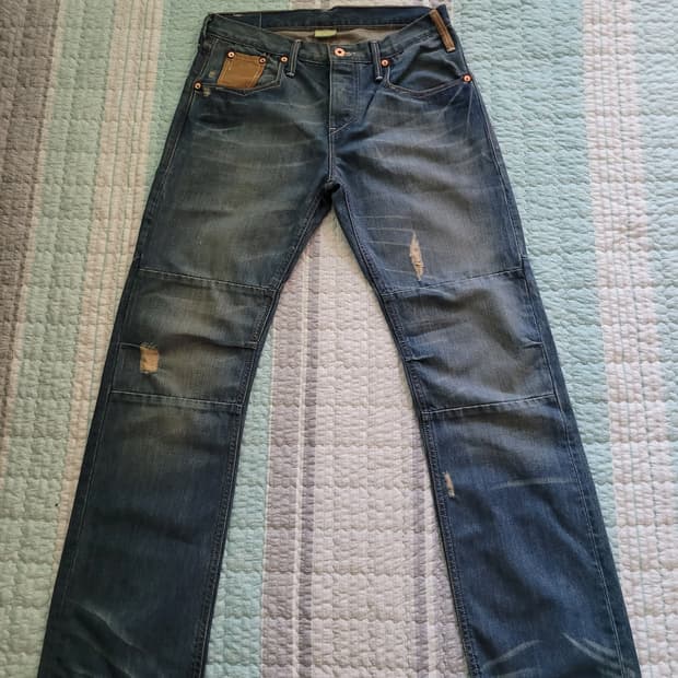 리바이스 XF 523 바이커 빈티지디테일 스트레이트 워싱진 30사이즈