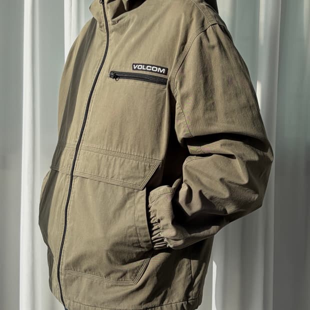 [XL]VOLCOM 볼컴 세미 루즈 캠퍼 후드 자켓