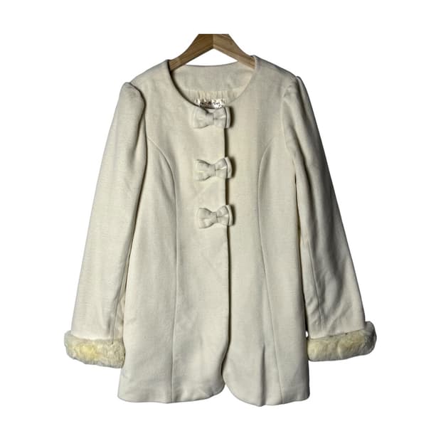 [Lodispotto] 로디스포토 히메갸루 리본 코트