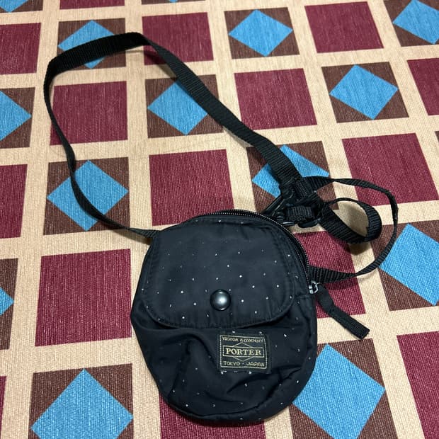 Yoshida porter polka dot 폴카도트 크로스백