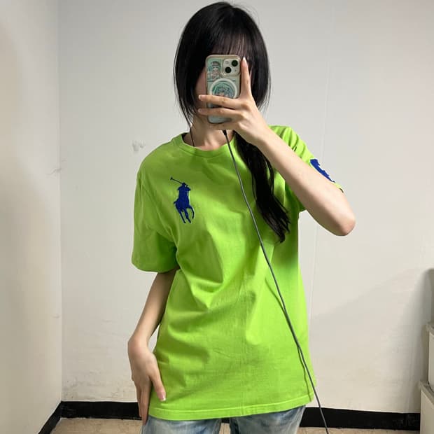 Polo Ralph Lauren Green Big Pony T-Shirt