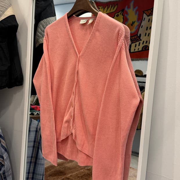 00s L.L.Bean 엘엘빈 코튼 립 가디건