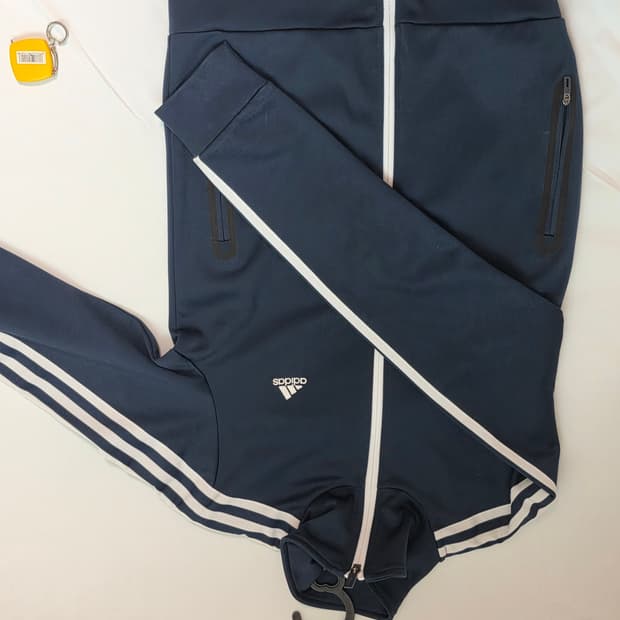 아디다스 네이비 져지 슬림핏