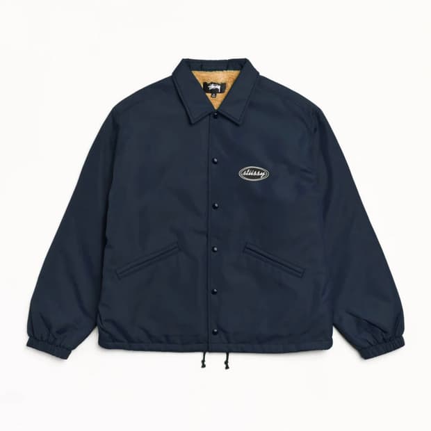 스투시 코치자켓 네이비 XL