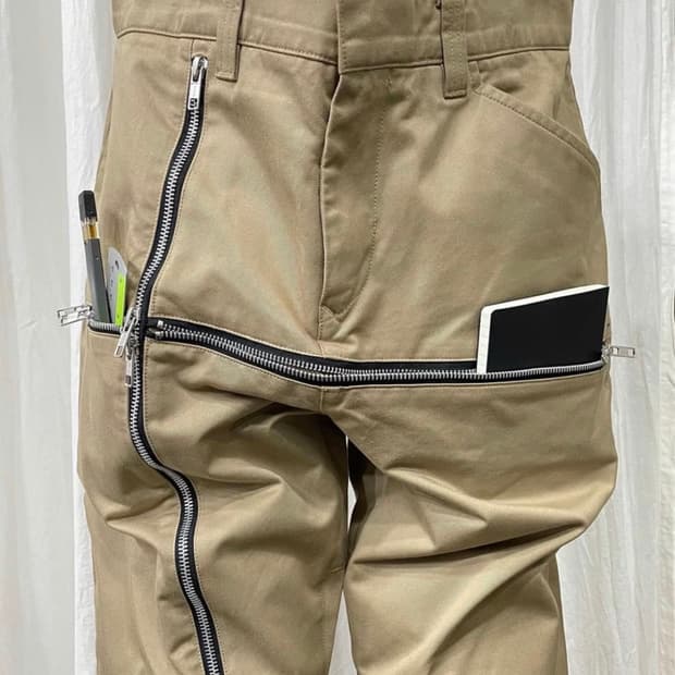 Icyto cross zipper pant xl