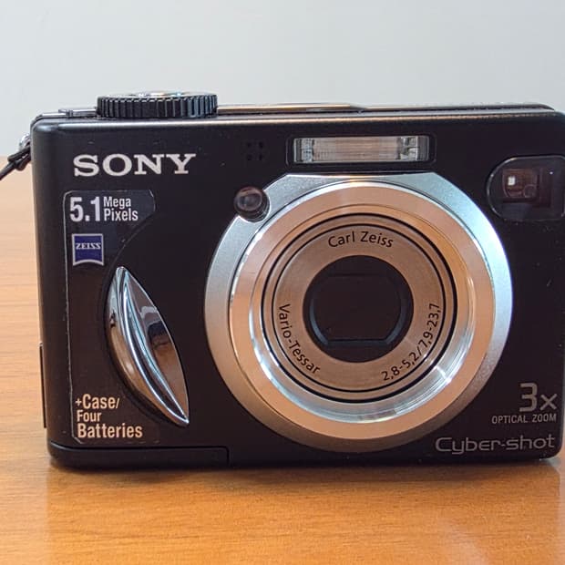 소니 사이버샷 DSC-W5 빈티지디카