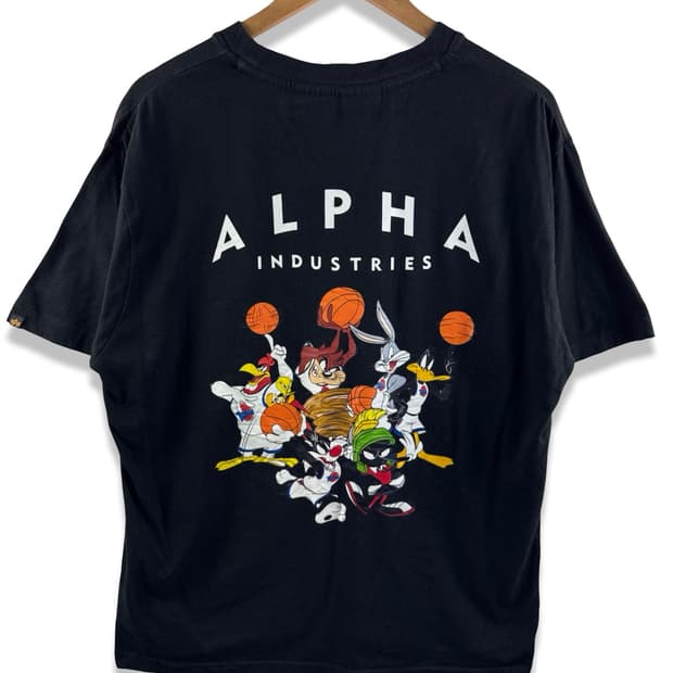 알파인더스트리 스페이스잼 루니툰즈 반팔티2506