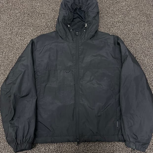 라퍼지스토어 바람막이 후드 자켓 블랙 M