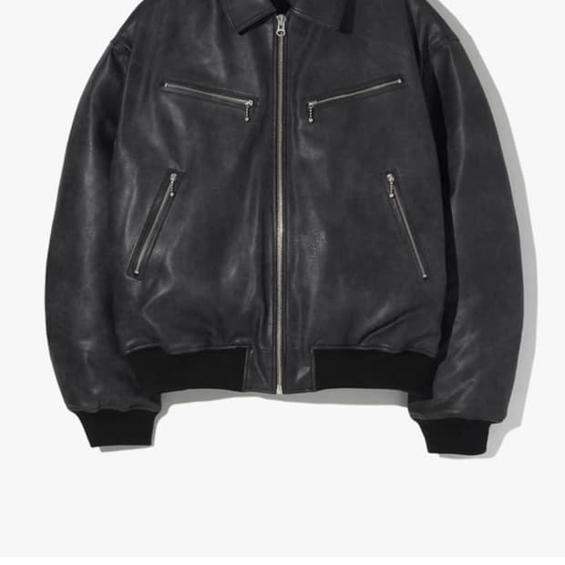 로어즈 가죽자켓 m