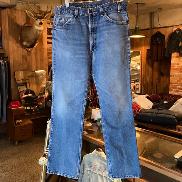 90s USA 빈티지 리바이스 517 부츠컷 데님 팬츠