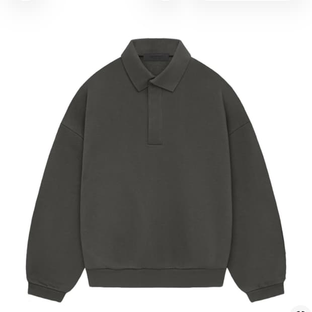 에센셜 롱슬리브 폴로 잉크 - 24SS