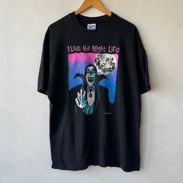 90s I love the Night Life 티셔츠