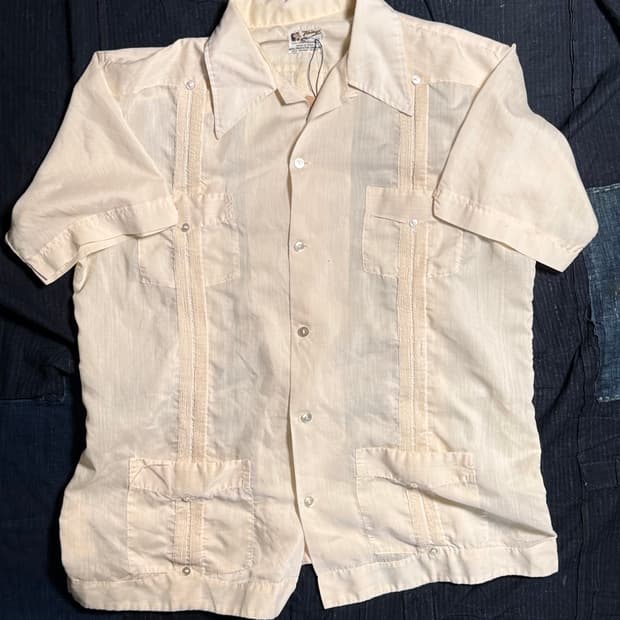 60-70's Tony Creacions 구아야베라 셔츠 42