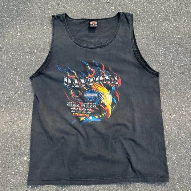 [할리데이비슨] •00s Daytona 2002 Tank Top