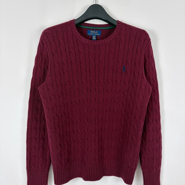 a201) 폴로랄프로렌 포니 케이블니트