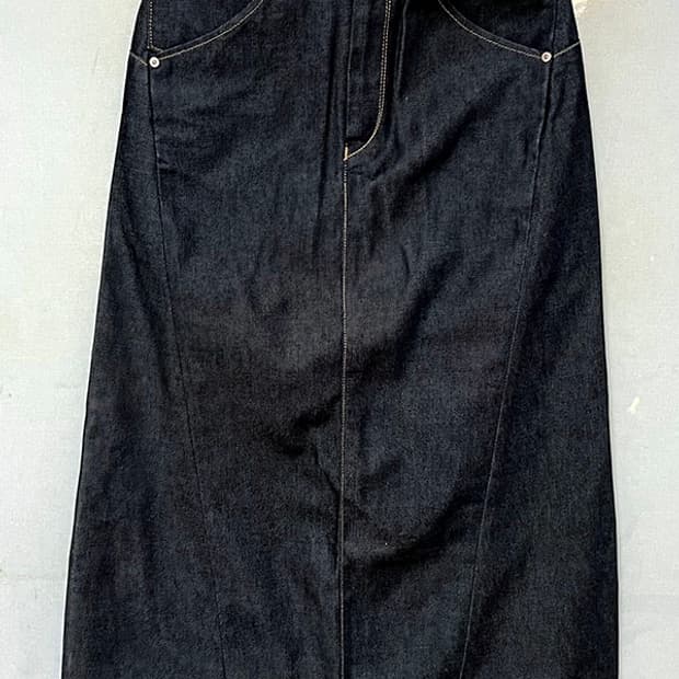 리바이스 엔지니어드 여자 데님 롱스커트 캐주얼 A라인 S 55 26