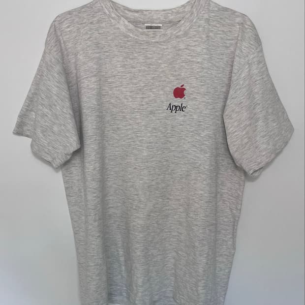 90-00 euro Apple think different 티셔츠