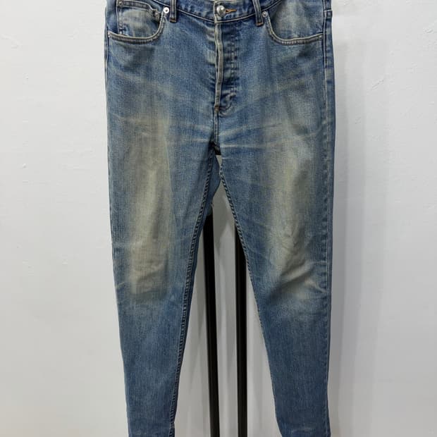 정품) A.P.C. 아페쎄 남성 뉴스탠다드 데님 워싱진 31 