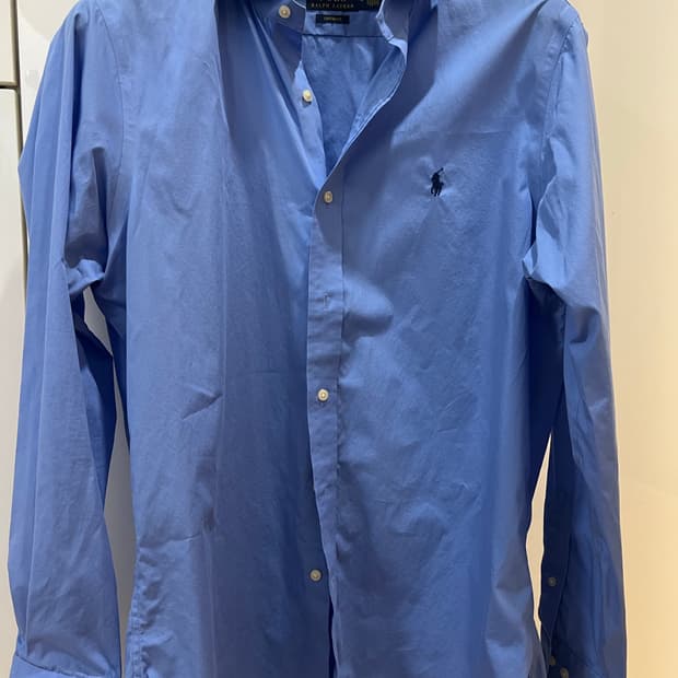 25ss 폴로랄프로렌 블루셔츠 커스텀핏 xl (새상품)