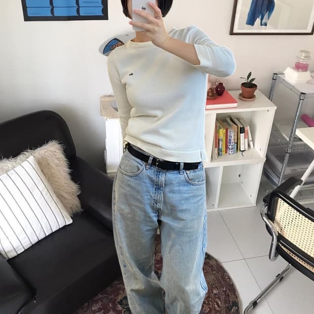 라코스테 니트 (Woman S) AA0928