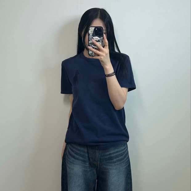 폴로 랄프로렌 빅포니 네이비 반팔 티셔츠