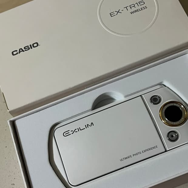 카시오 EX-TR15 디카