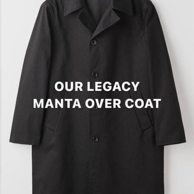 아워레가시 만타 코트 헤비코튼