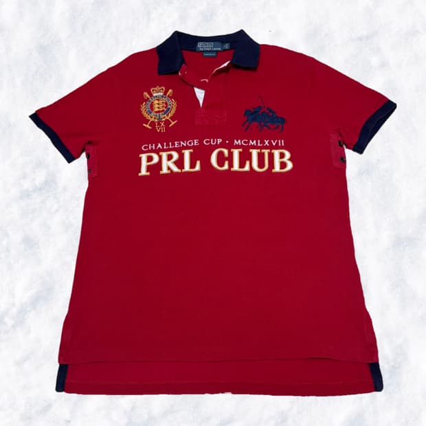 폴로 랄프로렌 빅포니 PRI CLUB 딥레드 pk 반팔 