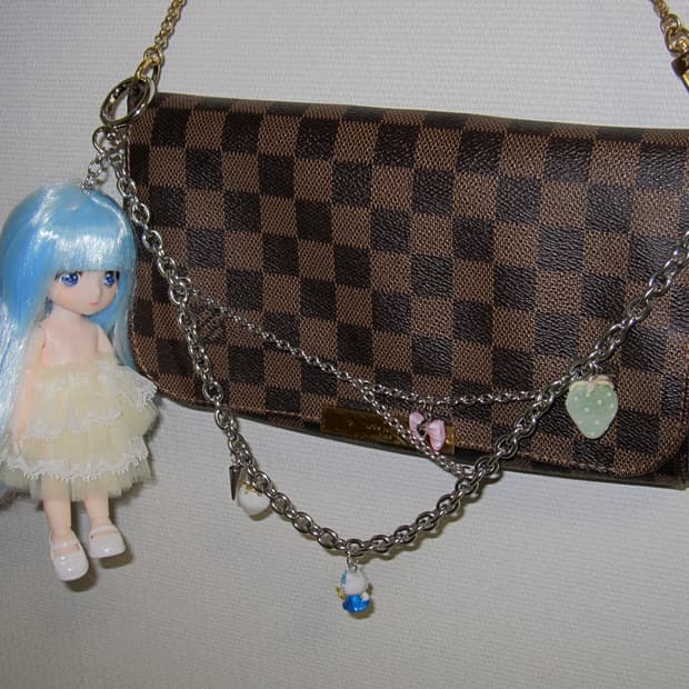 핸드메이드 키치 체인 키링 