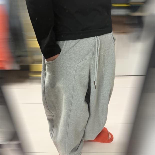 뉴치프시크 디피 벌룬핏 스웻팬츠 [gray]