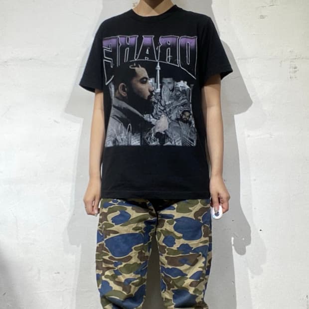 드레이크 Drake 빈티지 부틀렉 랩 티셔츠 S