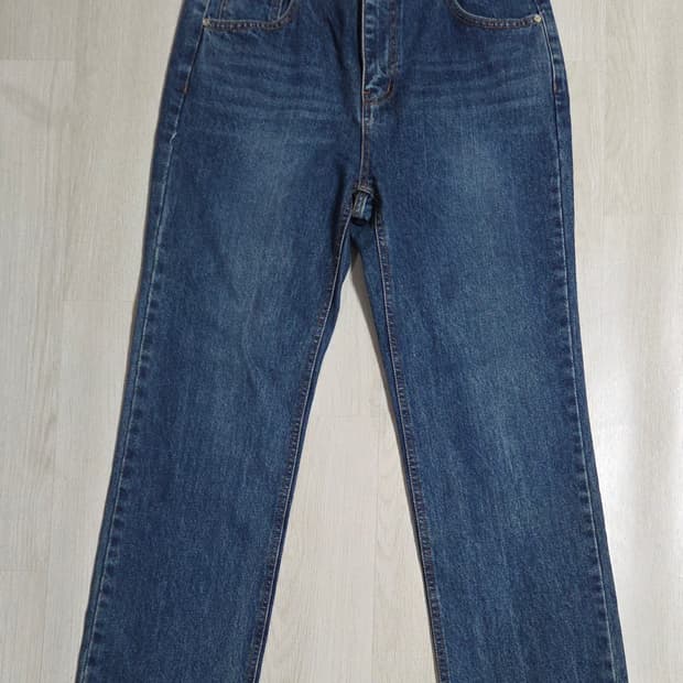 (착샷) 킨더살몬 데님 청바지