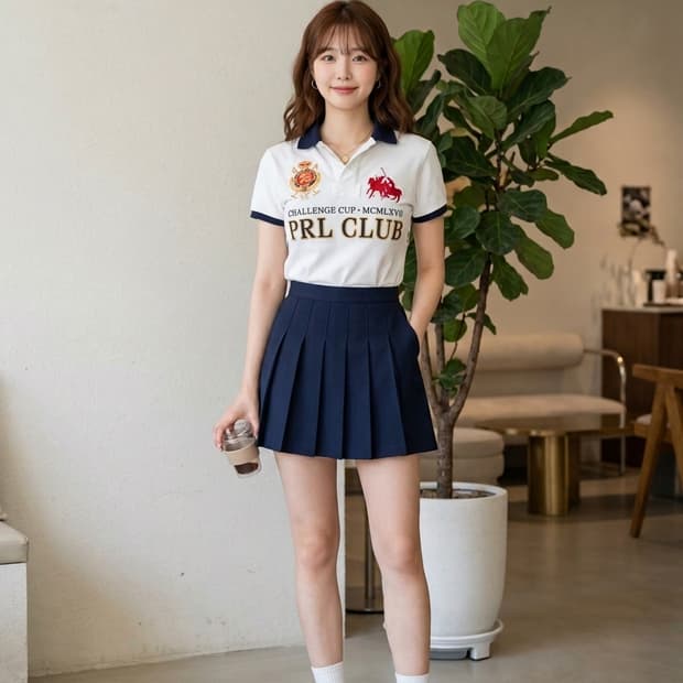 폴로 랄프로렌 챌린지 컵 커스텀 핏 반팔 카라티