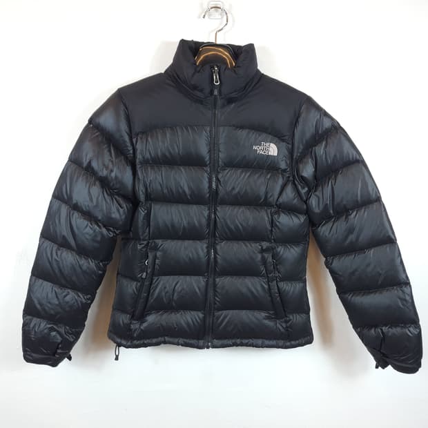 노스페이스 구스필파워 700 눕시 여성 패딩 블랙 90-95 S 새제품급