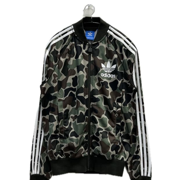 아디다스 카모패턴 슈퍼스타 트랙탑 져지