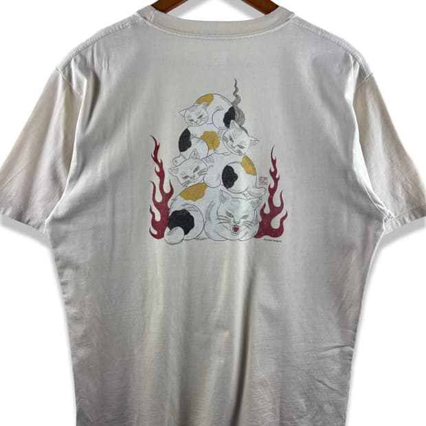 JPN Graniph 오리엔탈 네코 티셔츠2971