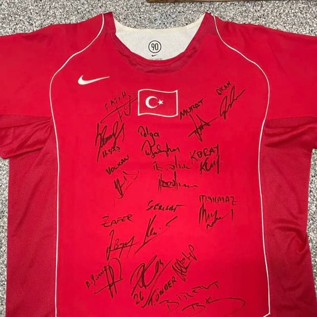 튀르키예(터키) 04/06 홈 싸인 유니폼 XL