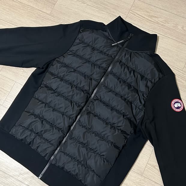 [M] 새상품 캐나다구스 하이브릿지 자켓 블랙