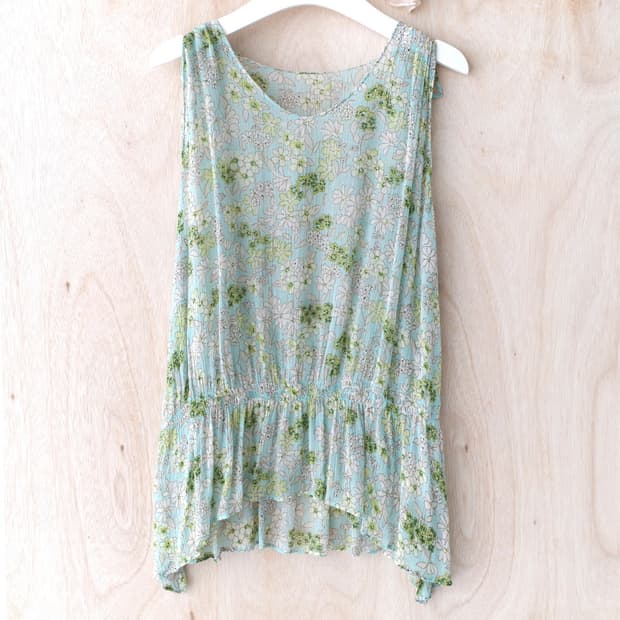 flower sleeveless