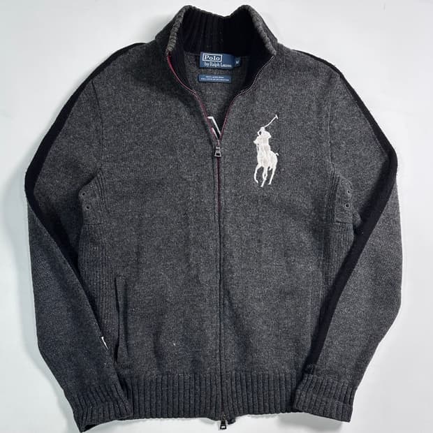 폴로 랄프로렌 빅포니 니트집업