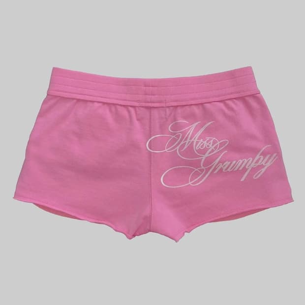 스컬프터 miss grumpy shorts acid pink 그럼피