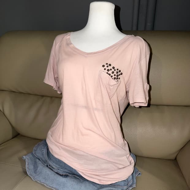 Avirex minimal design pocket t-shirt