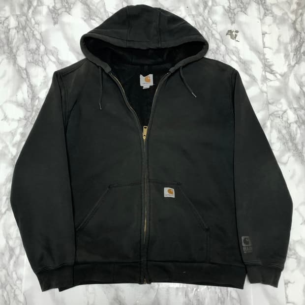 칼하트 써멀 후드집업 자켓 차콜그레이