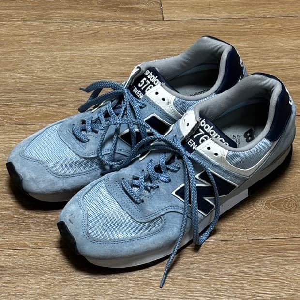 뉴발란스 576 made in uk blue