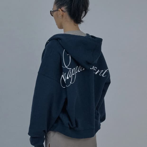 스컬프터 후드집업 Bad Seed Hoodie Zip-Up Navy